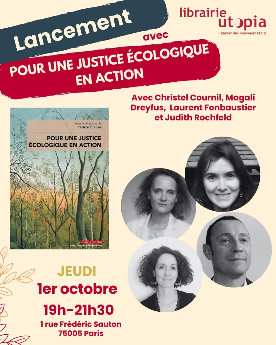 Book talk: For an Action-Oriented Ecological Justice