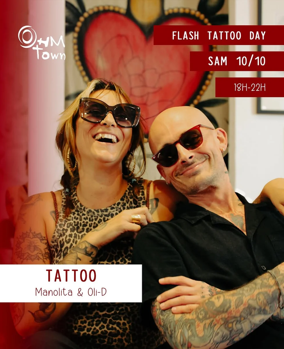 Flash Tattoo Day at OHM Town