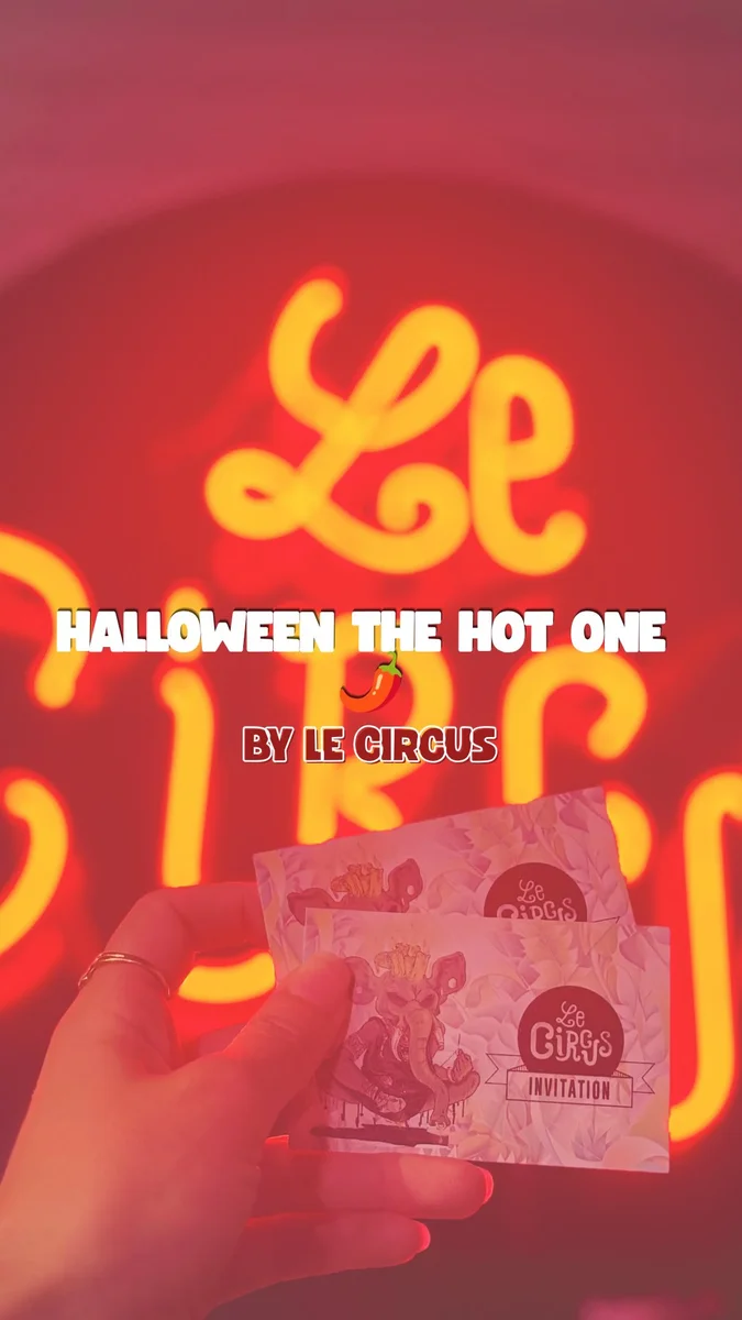 Halloween Circus at Le Tube