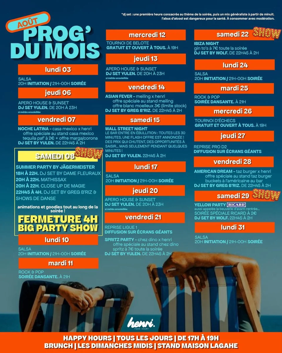 Soirée Rock & Pop : Soirée dansante