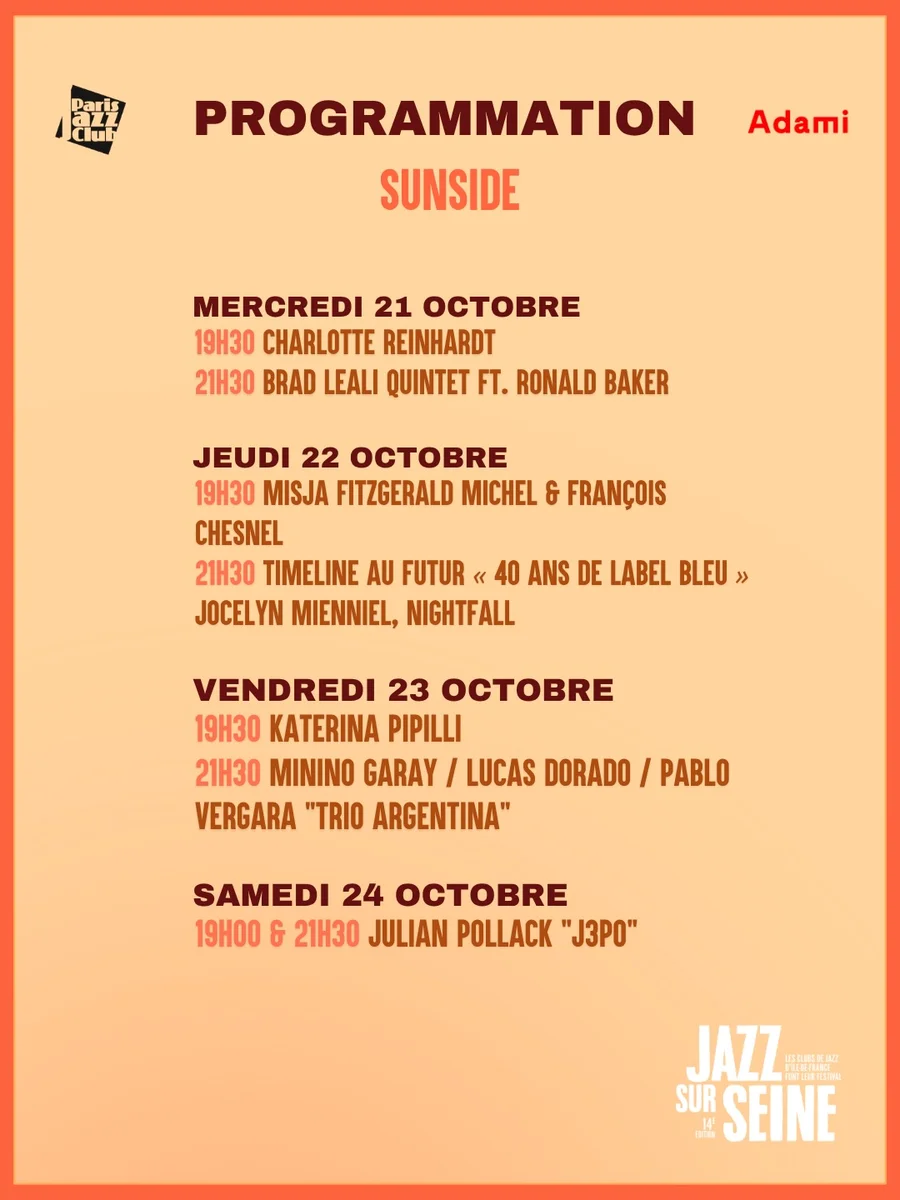 Misja Fitzgerald Michel & François Chesnel - Festival Jazz sur Seine 2026
