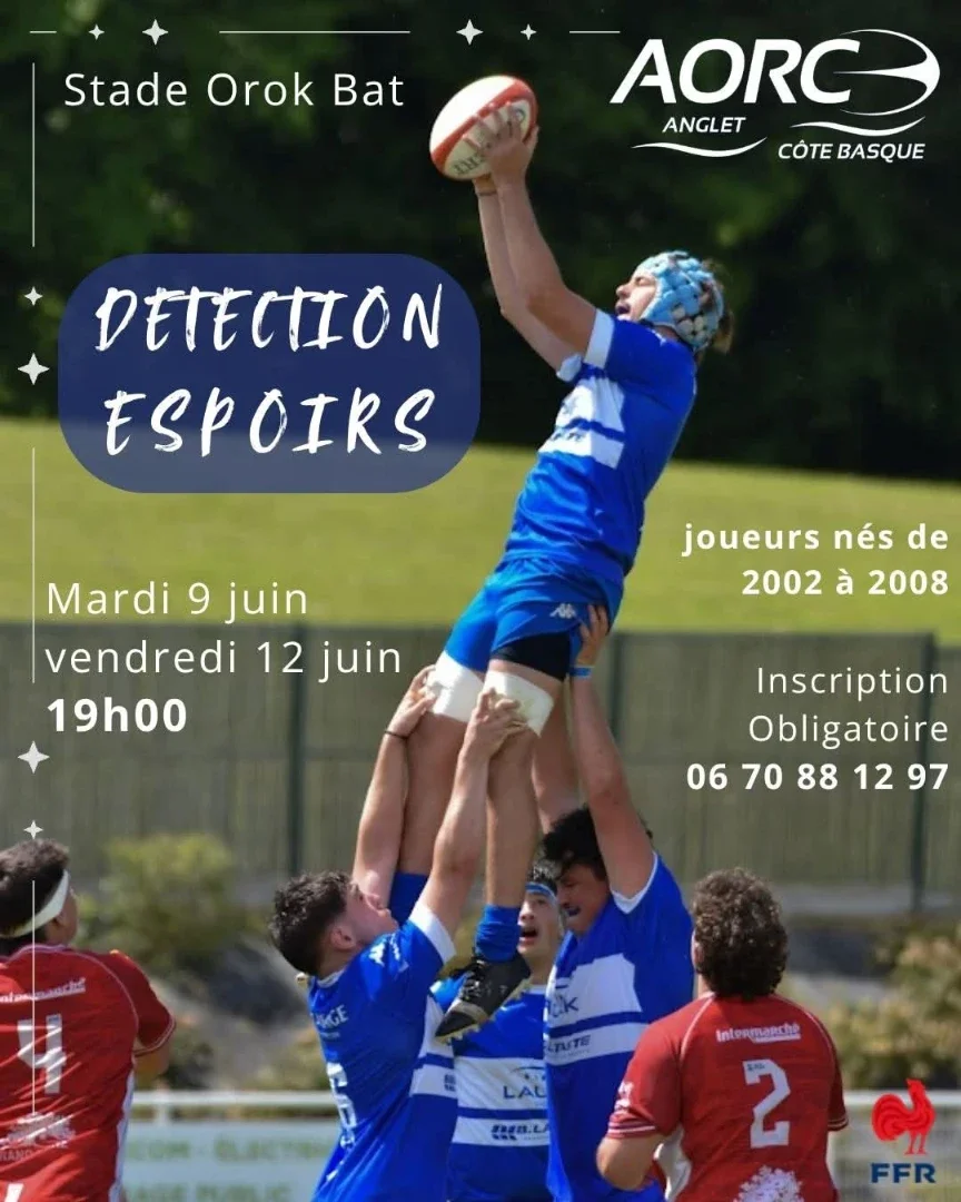 Détection Espoirs AORC à Anglet