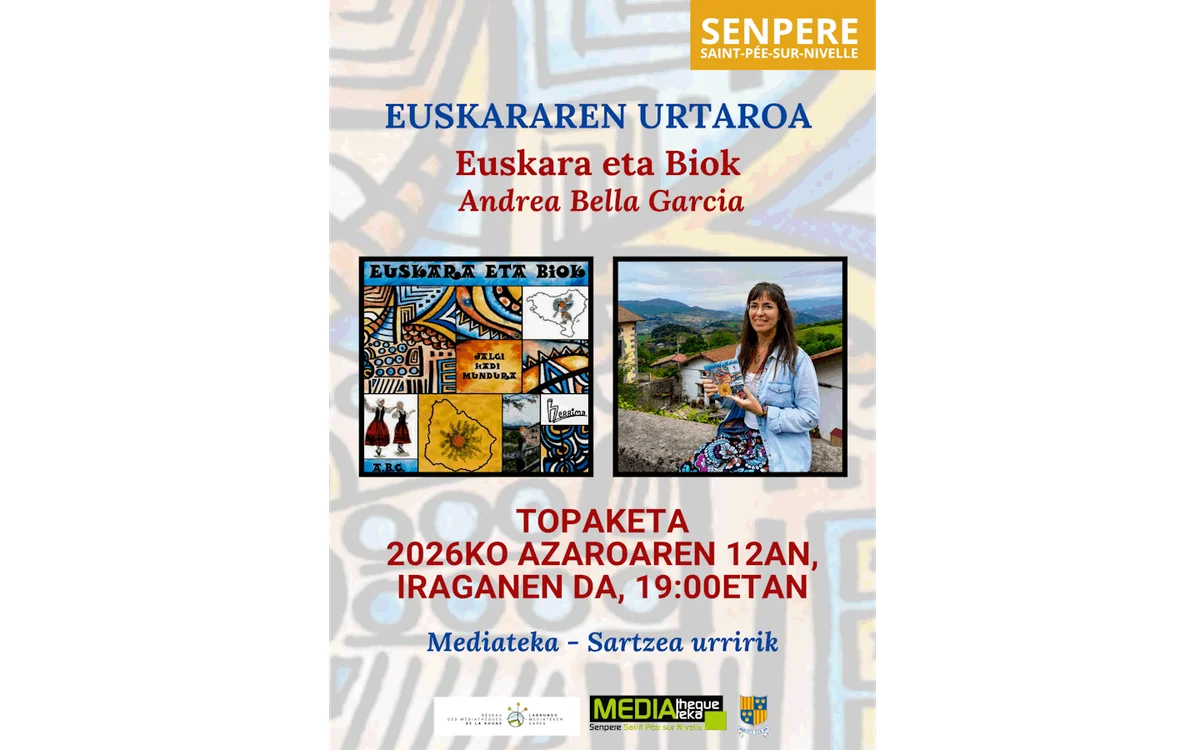 Euskararen urtaroa: Meeting around a book in Basque