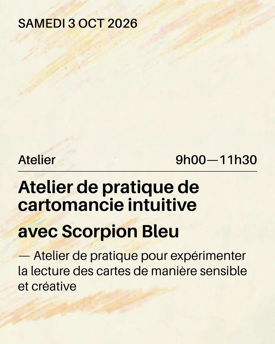 Intuitive Cartomancy Workshop with Scorpion Bleu