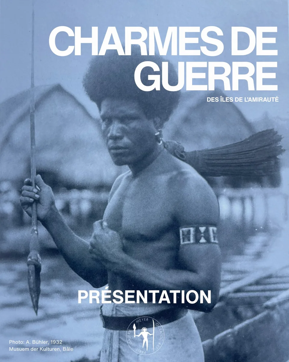 Presentation of the War Charms of the Admiralty Islands
