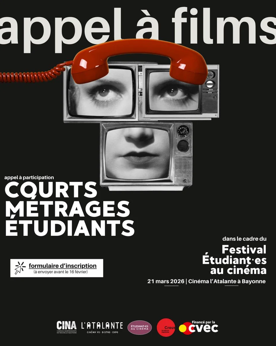 Festival « Étudiant·es au cinéma » à L’Atalante