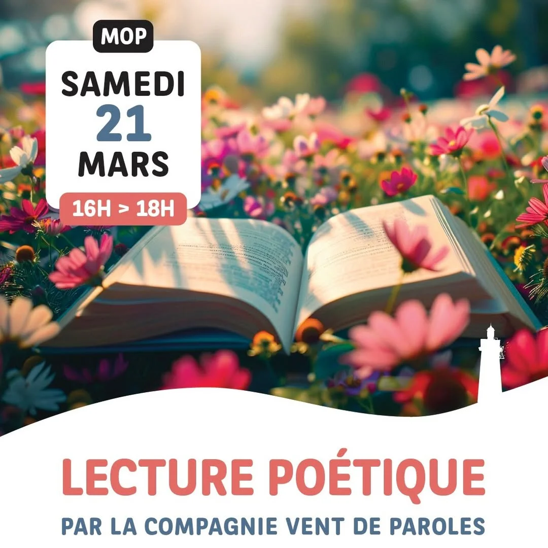 Lecture poétique « Vent de Paroles » à la MOP (Printemps des Poètes)