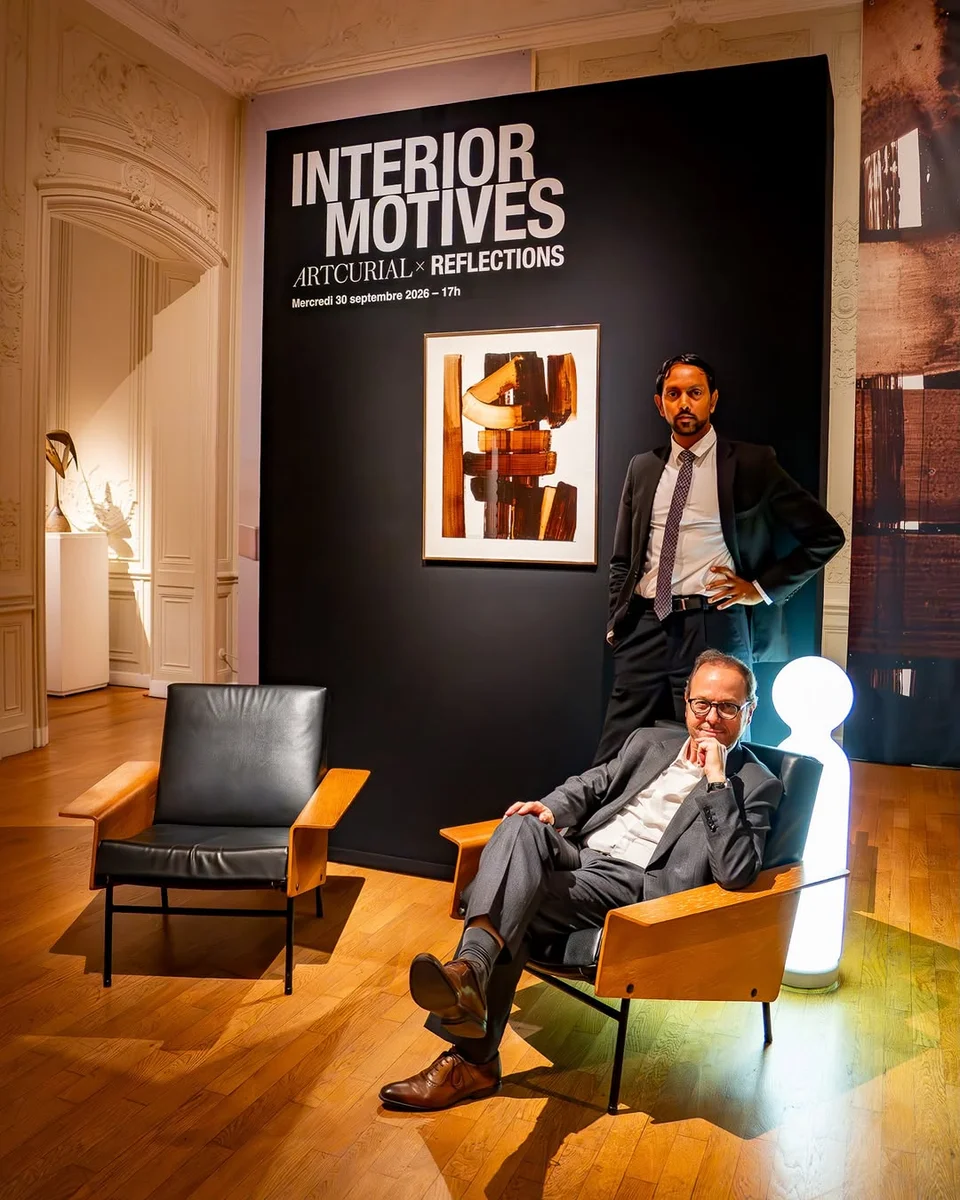 Auction « Interior Motives » – Artcurial × Reflections