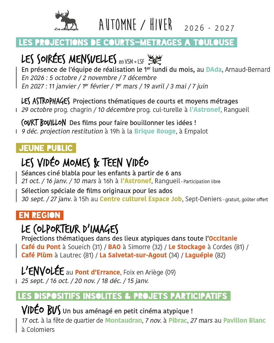 Les Astrophages: thematic screening
