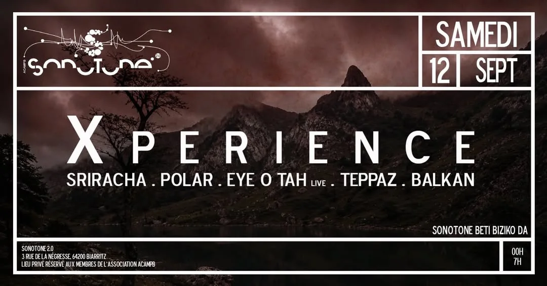 Xperience - Soirée électro au Sonotone 2.0