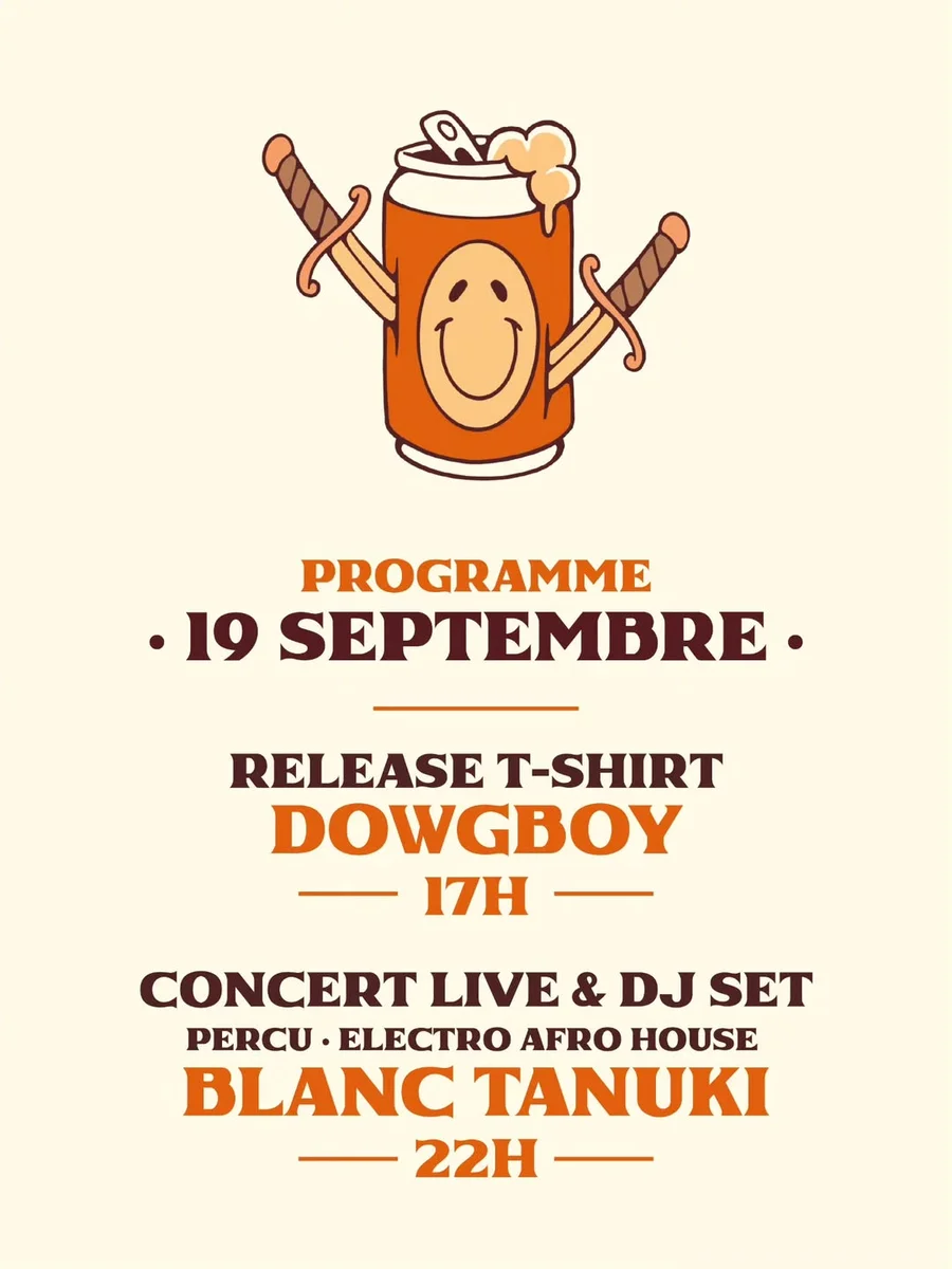 6 ans : Release T-shirt & Blanc Tanuki