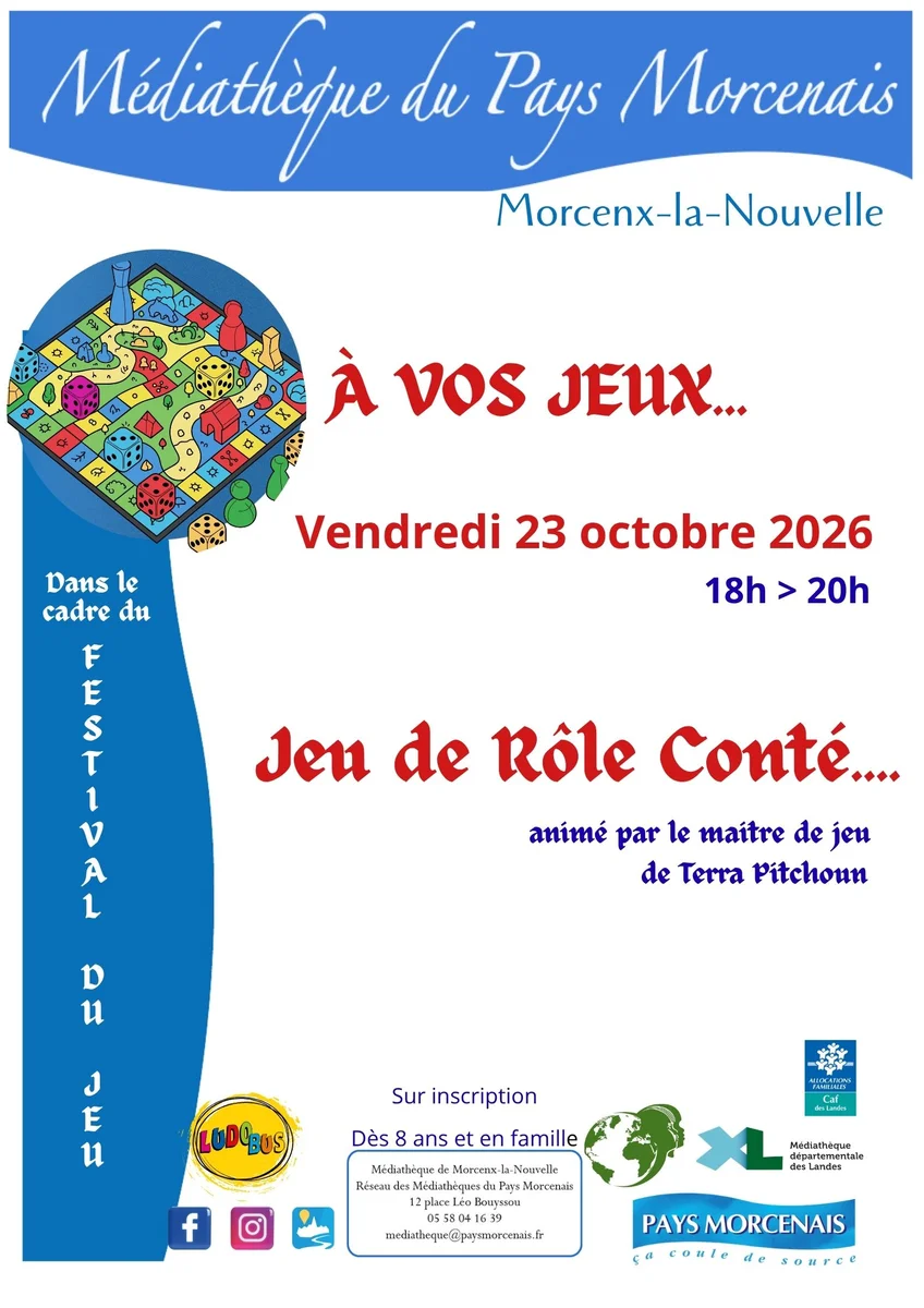Festival du jeu - Soirée jeux de rôle