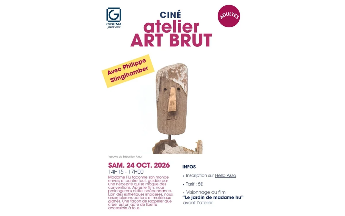 Ciné-atelier art brut
