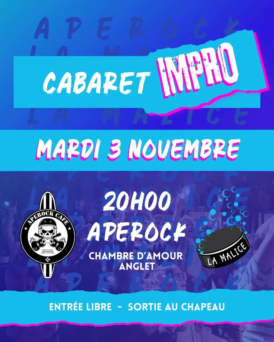 Cabaret Impro con La Malice