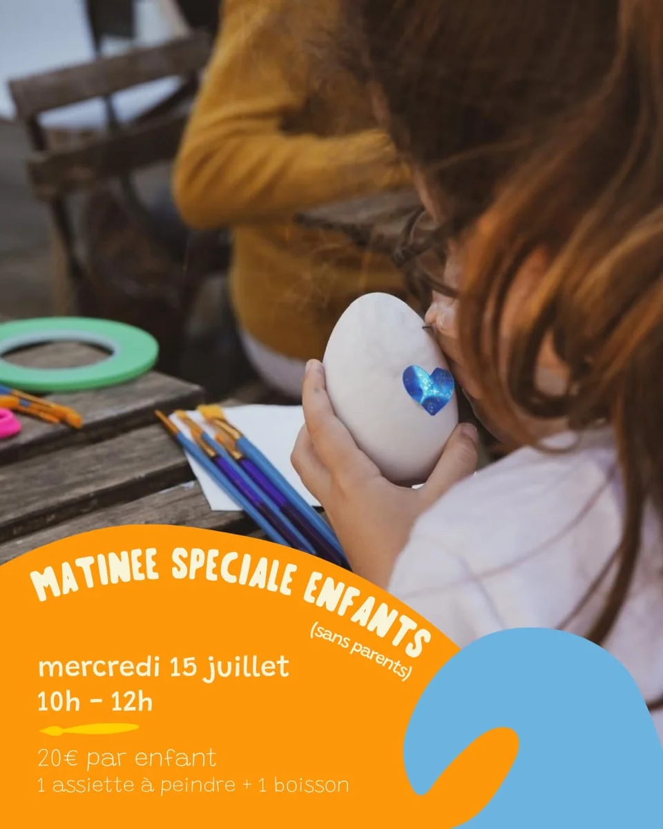 Matinée spéciale enfants - Atelier créatif chez Les Popotes