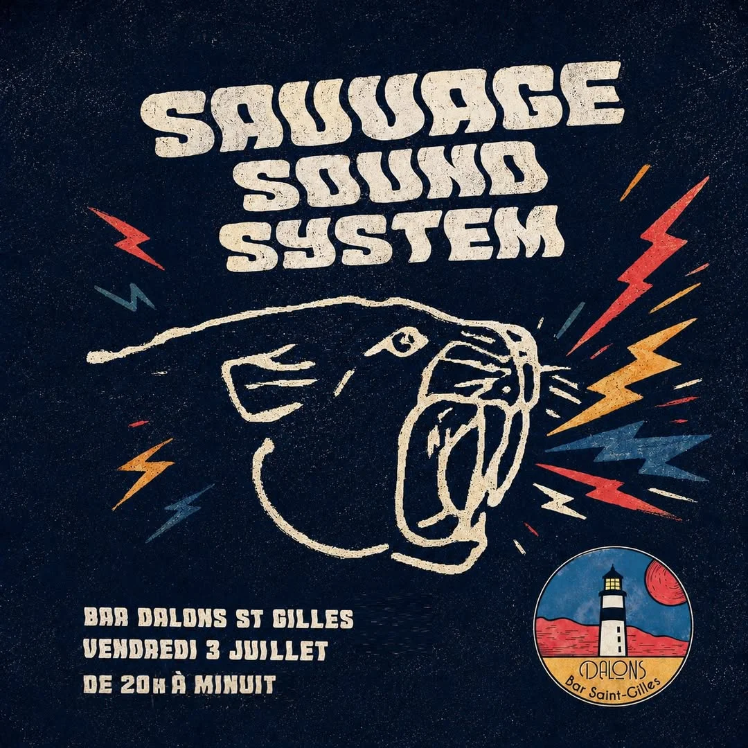 Sauvage Sound System au Bar Dalons (Saint-Gilles)