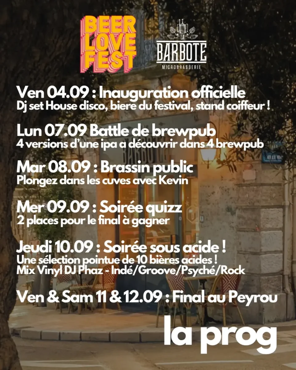 Noche de cervezas ácidas con DJ Phaz en el Beer Love Fest
