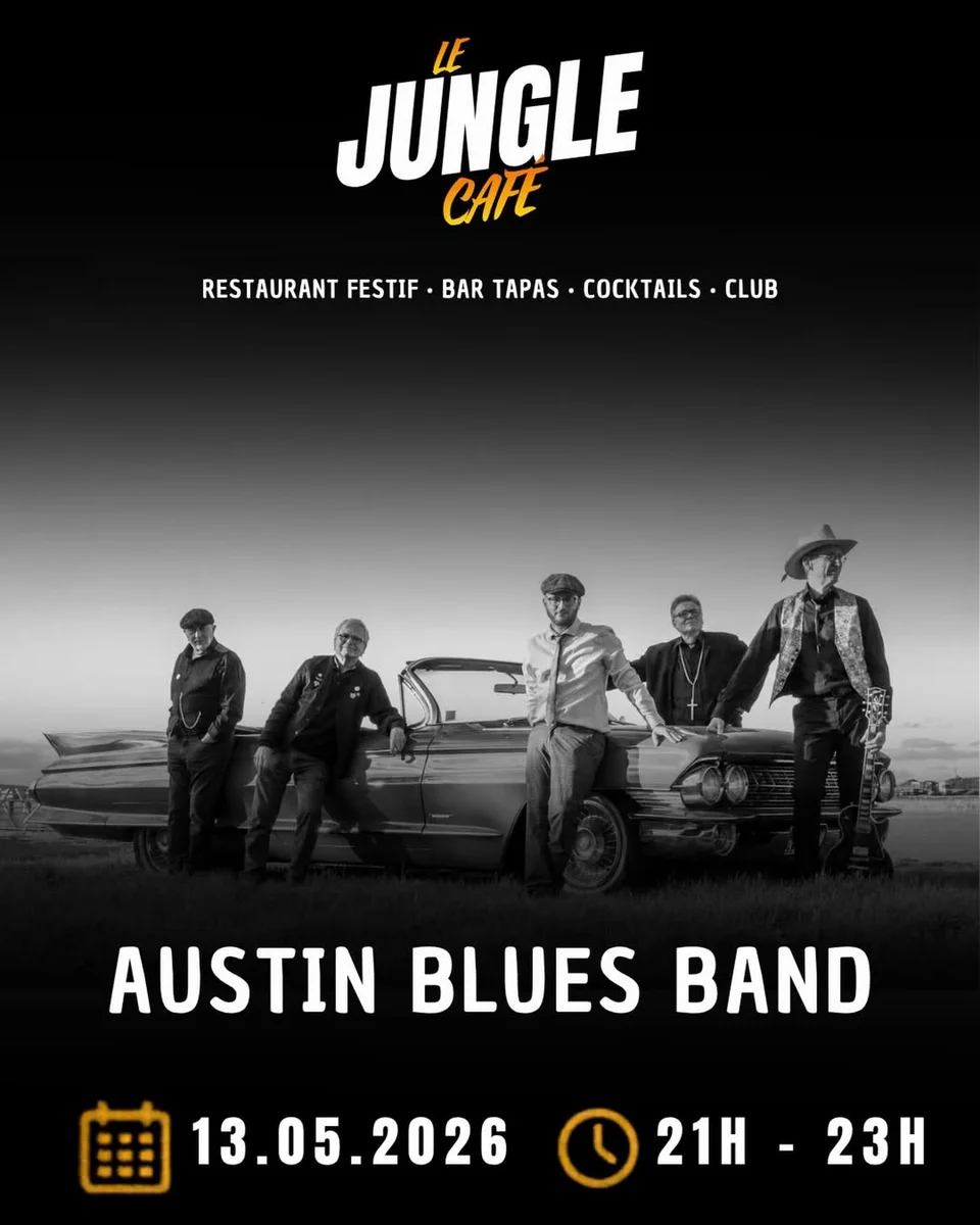 Música en vivo: Austin Blues Band en Jungle Café