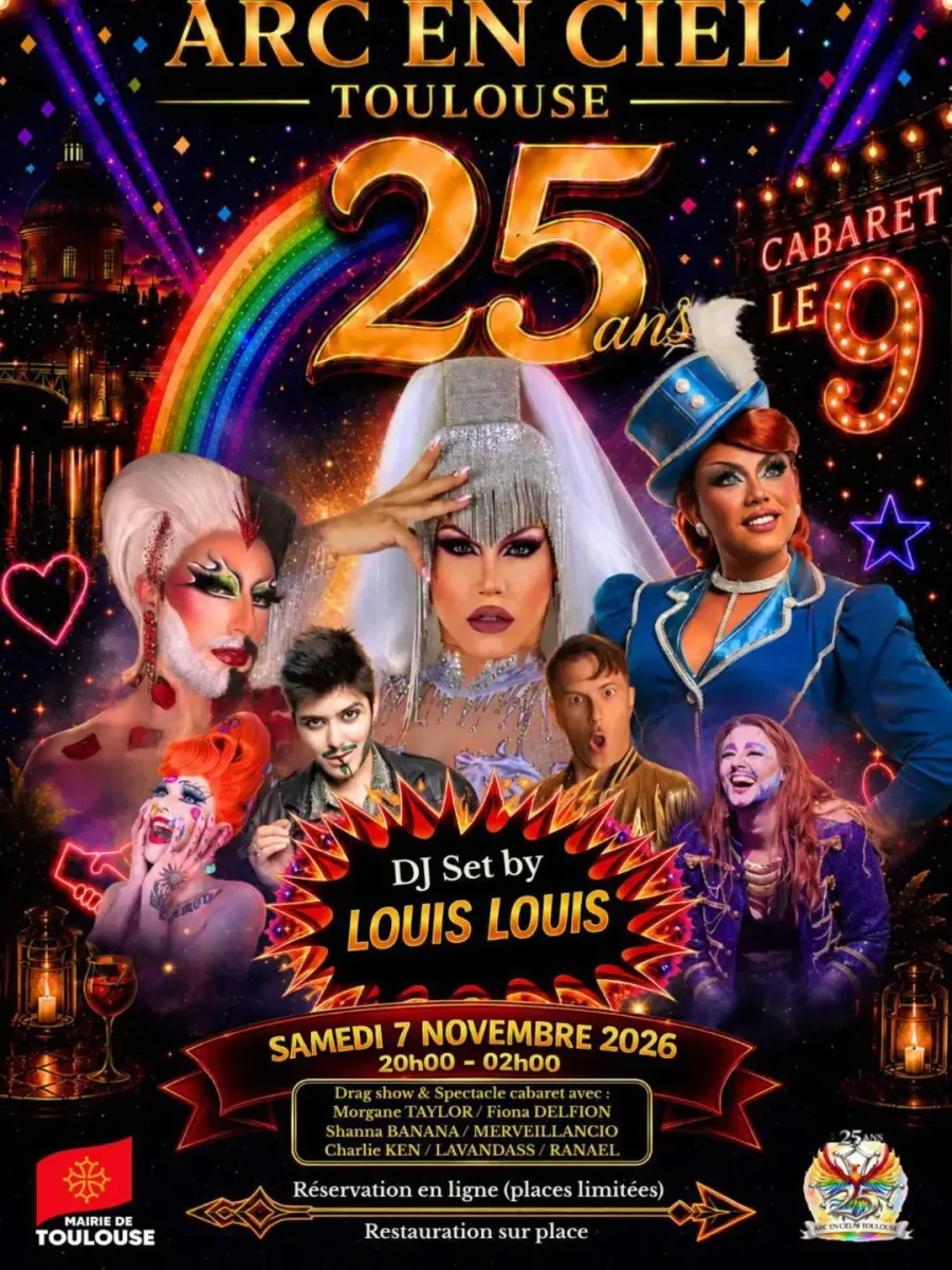 25 years of Arc En Ciel Toulouse: Exceptional Anniversary Party