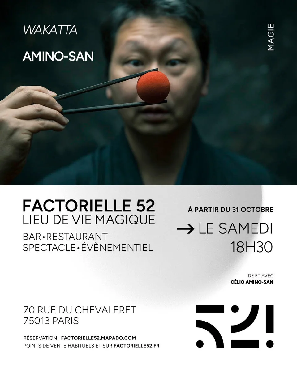 WAKATTA - Le spectacle de Célio Amino-San