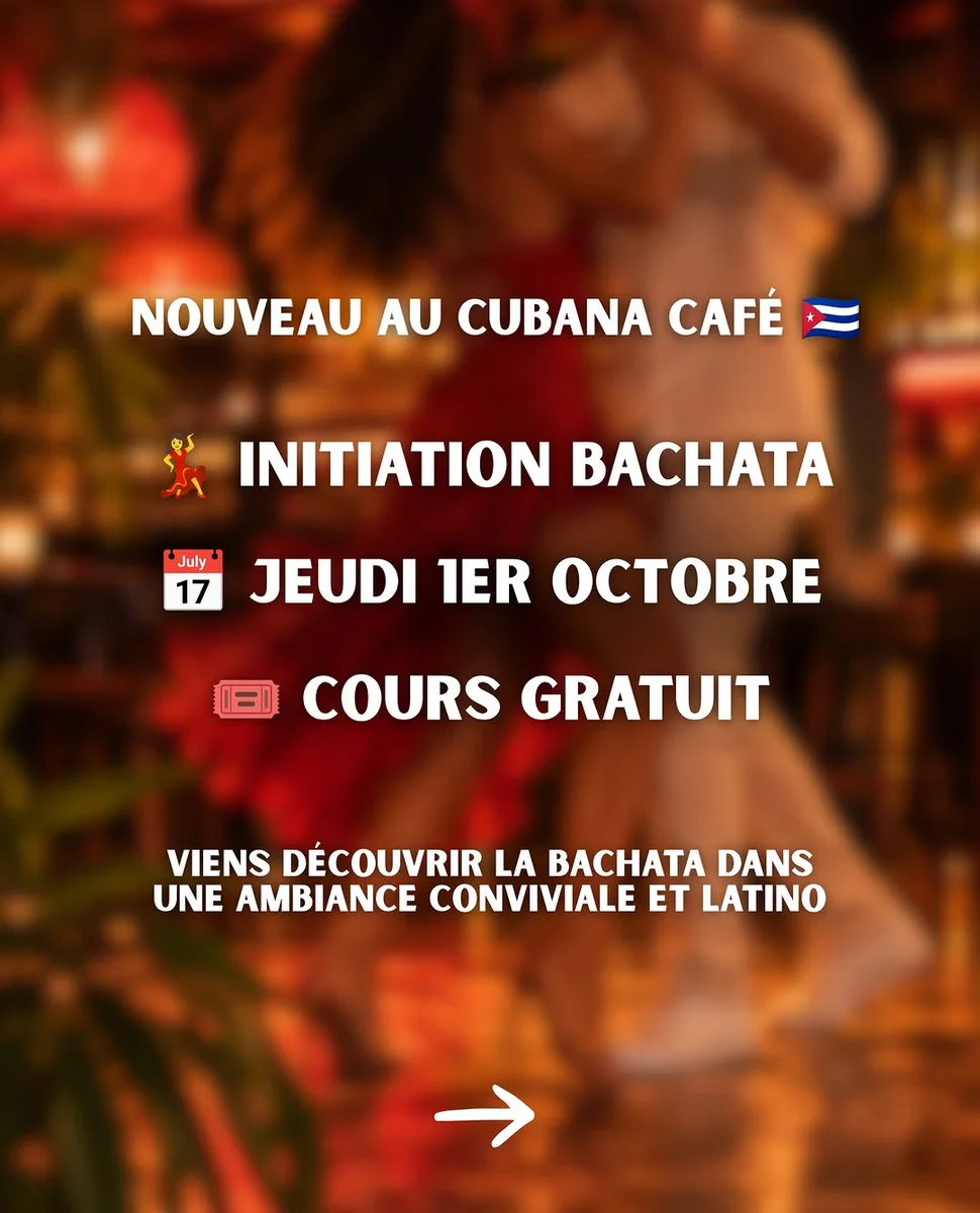 Bachata Initiation at Cubana Café