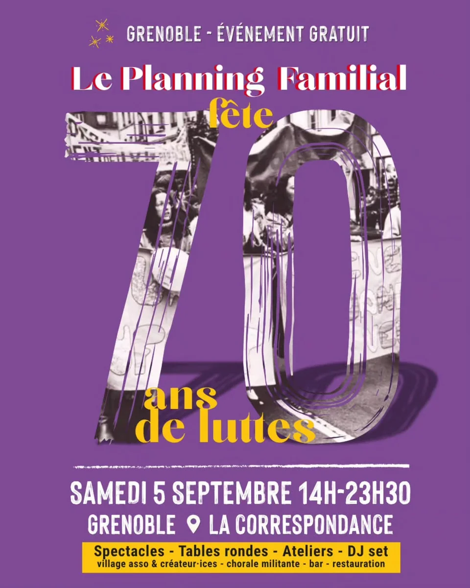 El Planning Familial celebra 70 años de lucha