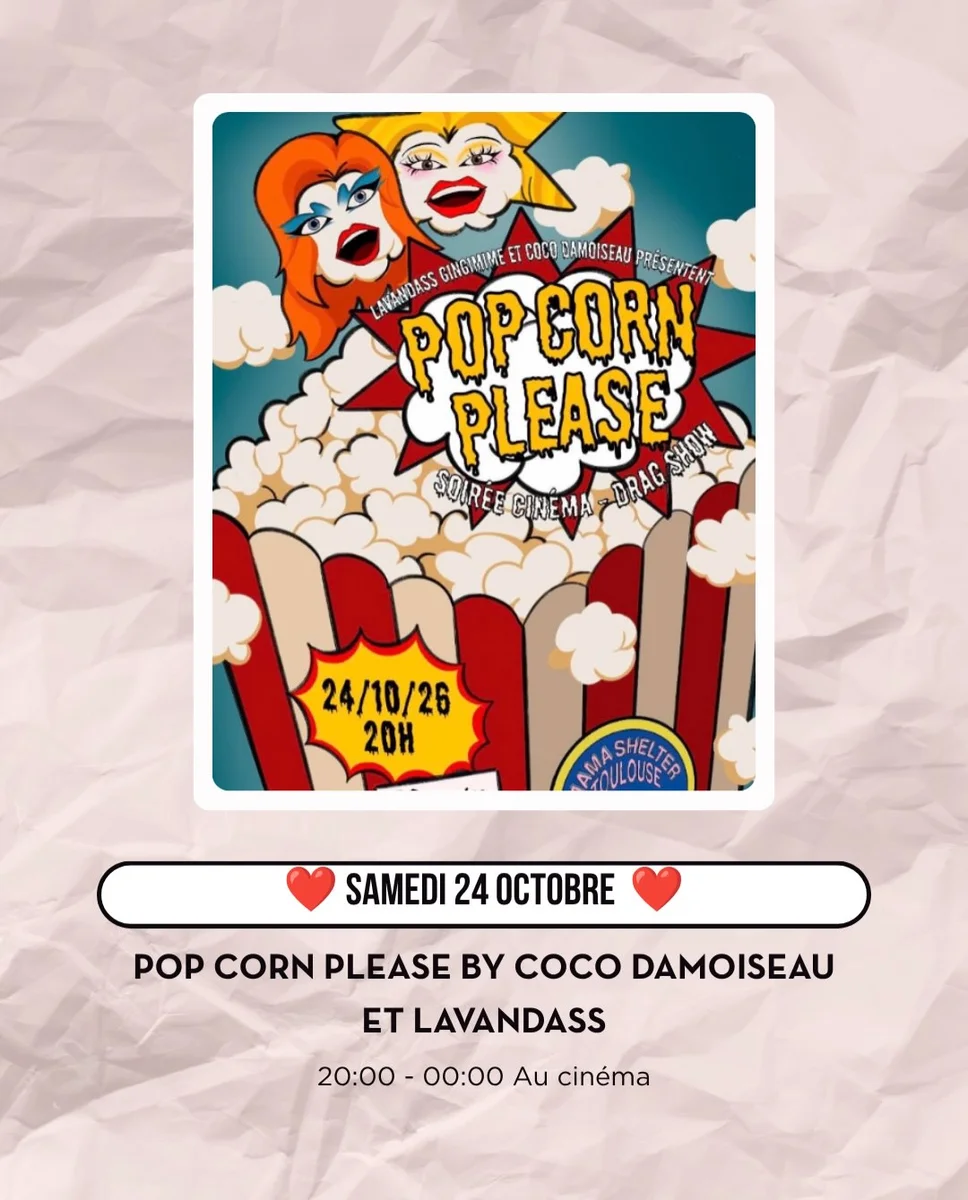 Pop Corn Please by Coco Damoiseau & Lavandass