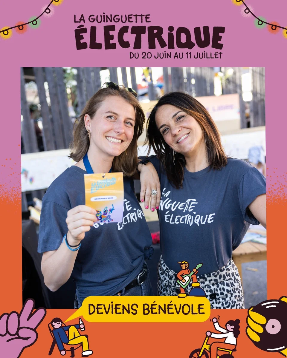 La Guinguette Électrique 2026 (du 20 juin au 11 juillet)