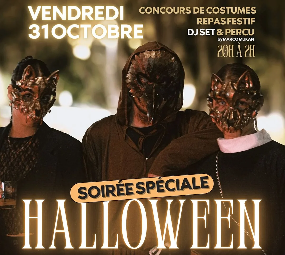Halloween Party at La Canopée