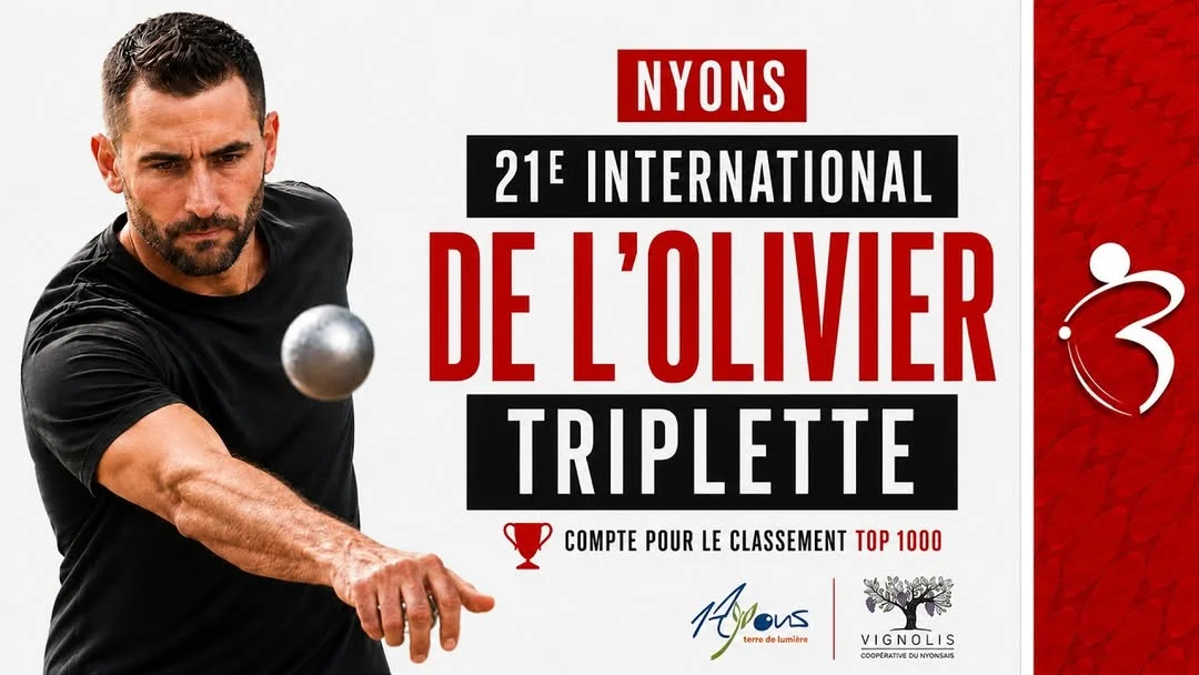 21e International de l'Olivier - Triplette à Nyons