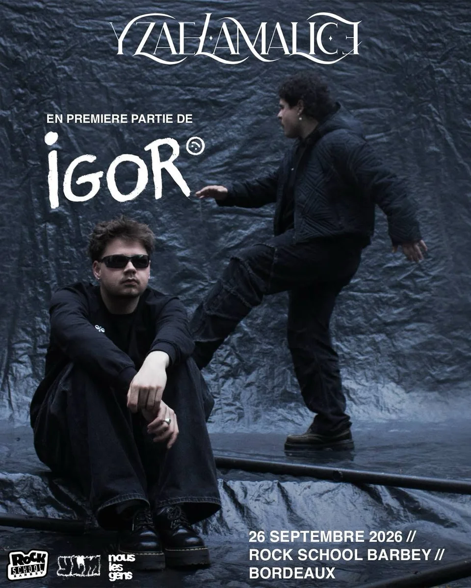 YZAELA MALICE en première partie d'IGOR