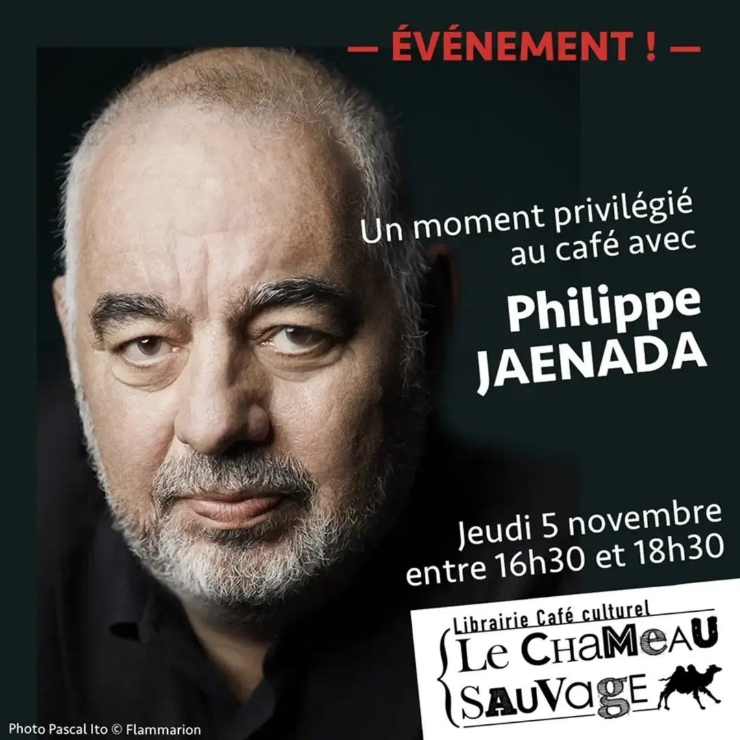 Rencontre avec Philippe Jaenada au Chameau Sauvage