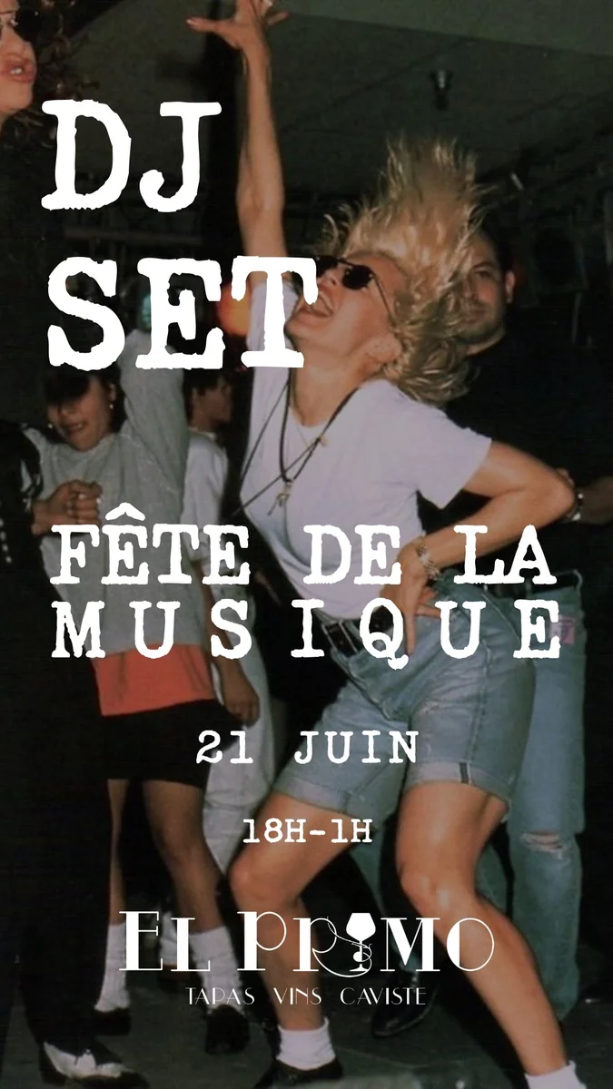 Fête de la Musique à El Primo (DJ set en terrasse)