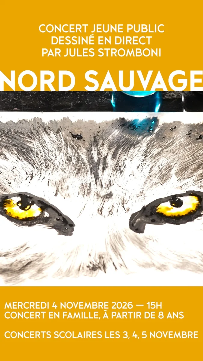 Concert jeune public dessiné en direct : Nord Sauvage
