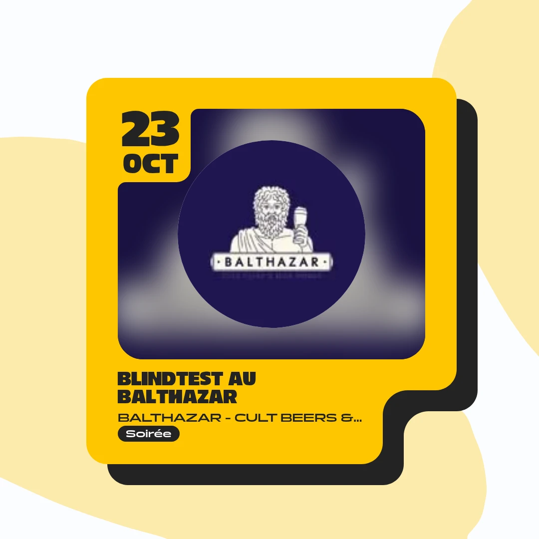 Blindtest at Balthazar