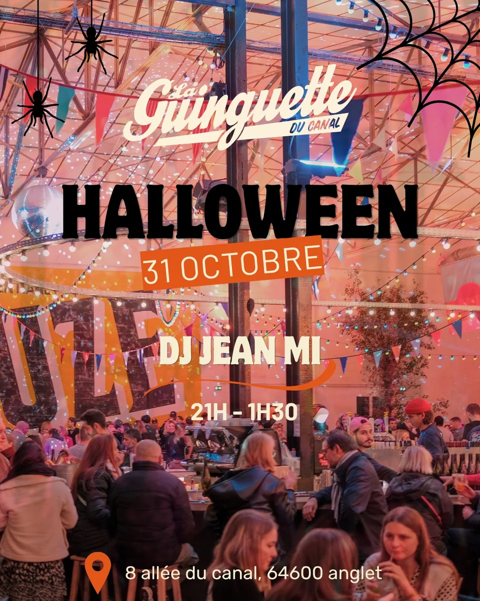 Soirée Halloween avec DJ JEAN MI à La Guinguette du Canal