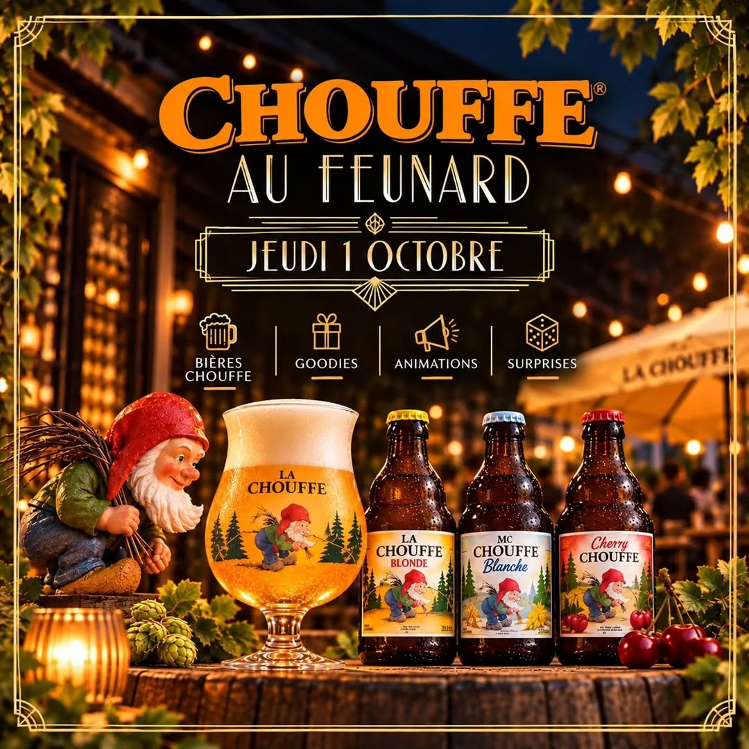 Chouffe Evening at Le Feunard