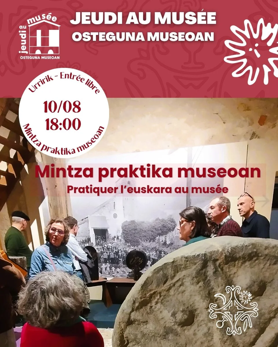 Mintza praktika museoan – Pratiquer l'euskara au musée