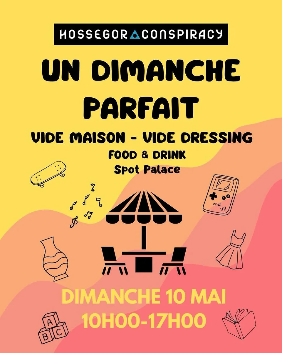 Vide-grenier & vide-dressing « Un dimanche parfait » à Pédebert (Hossegor Conspiracy)
