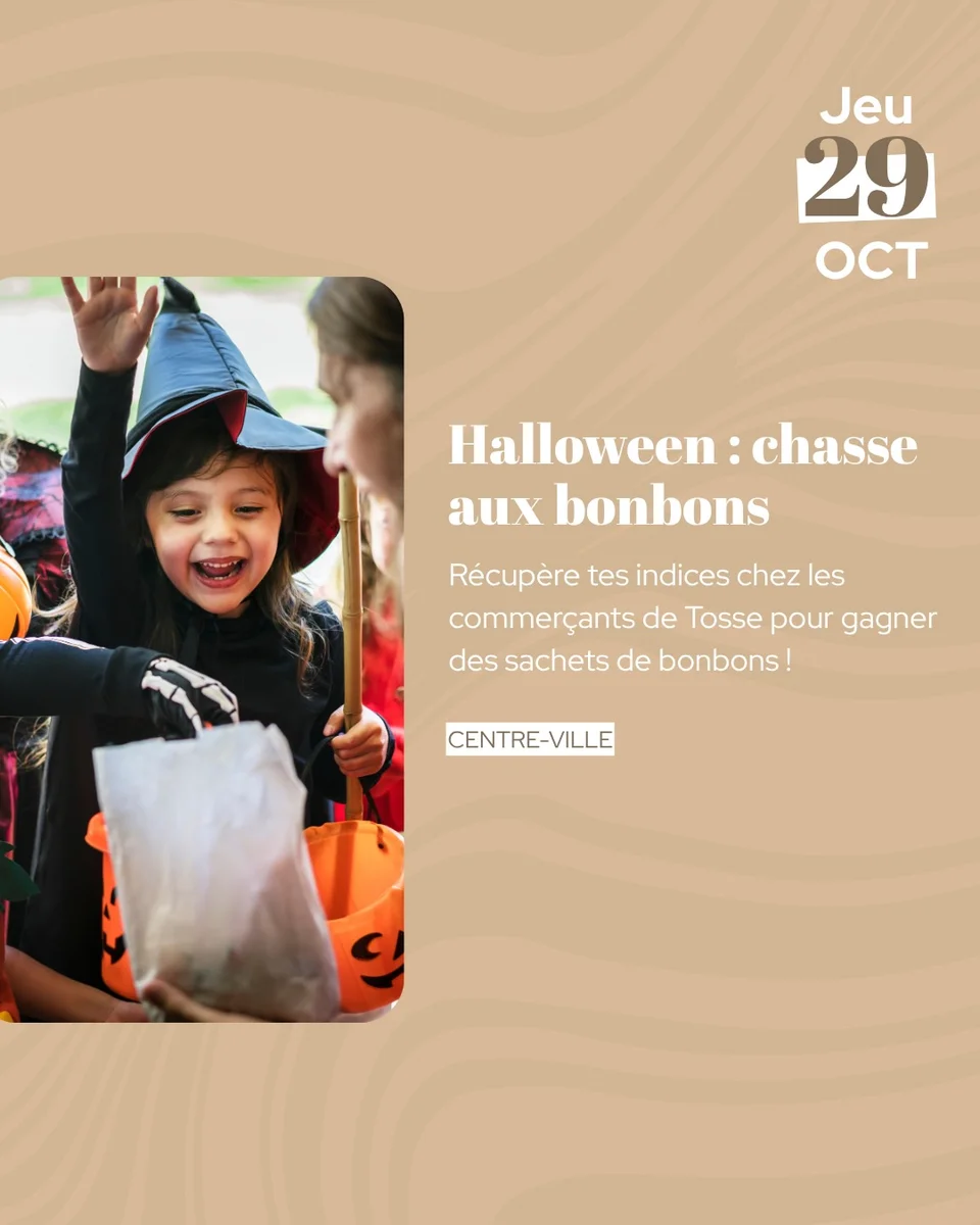 Halloween : chasse aux bonbons