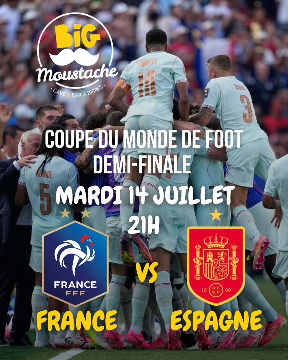 Coupe du Monde de Football 2026 - Demi-finale : France vs Espagne