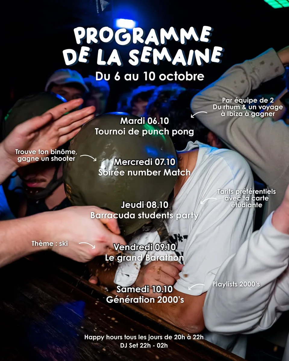 Le Grand Barathon au Barracuda