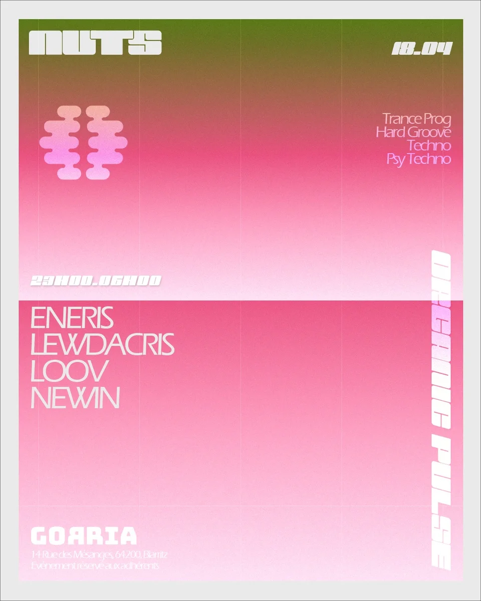 Organic Pulse : soirée techno NUTS au Gorria (Biarritz)