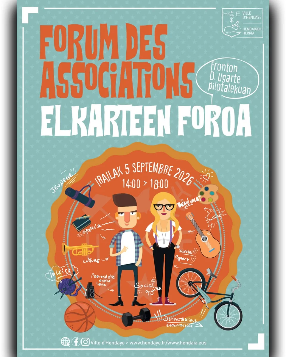 Forum des associations 2026 d'Hendaye