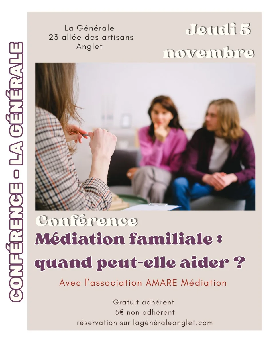 Conférence : Médiation familiale - quand peut-elle aider ?