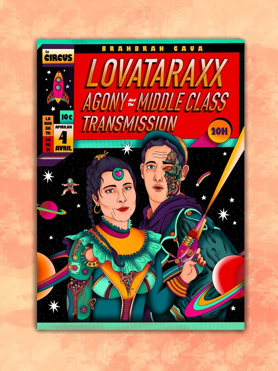 Makina Gaua : Lovataraxx + Agony and the Middle Class + Transmission