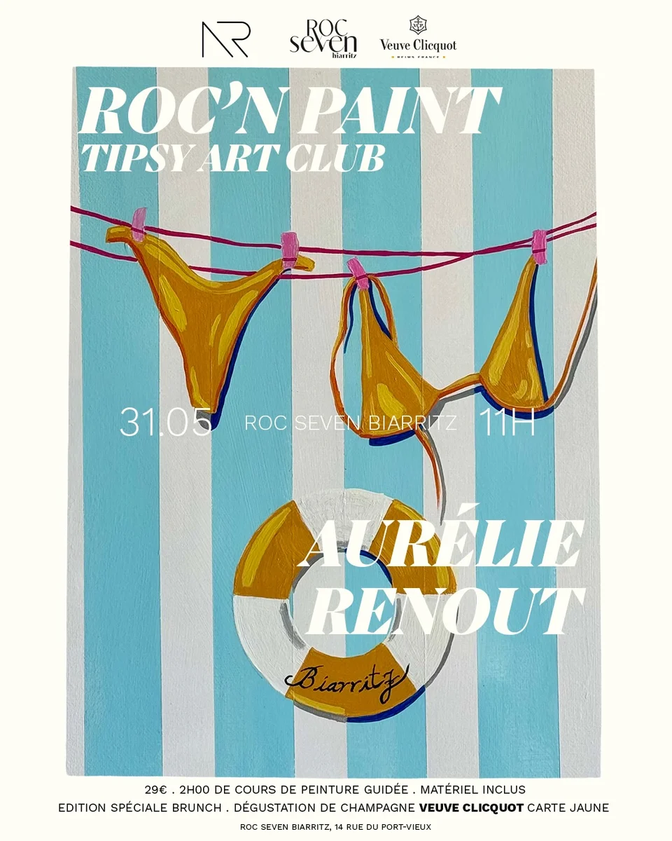 Roc’n Paint spécial Fête des Mères (brunch + atelier peinture)