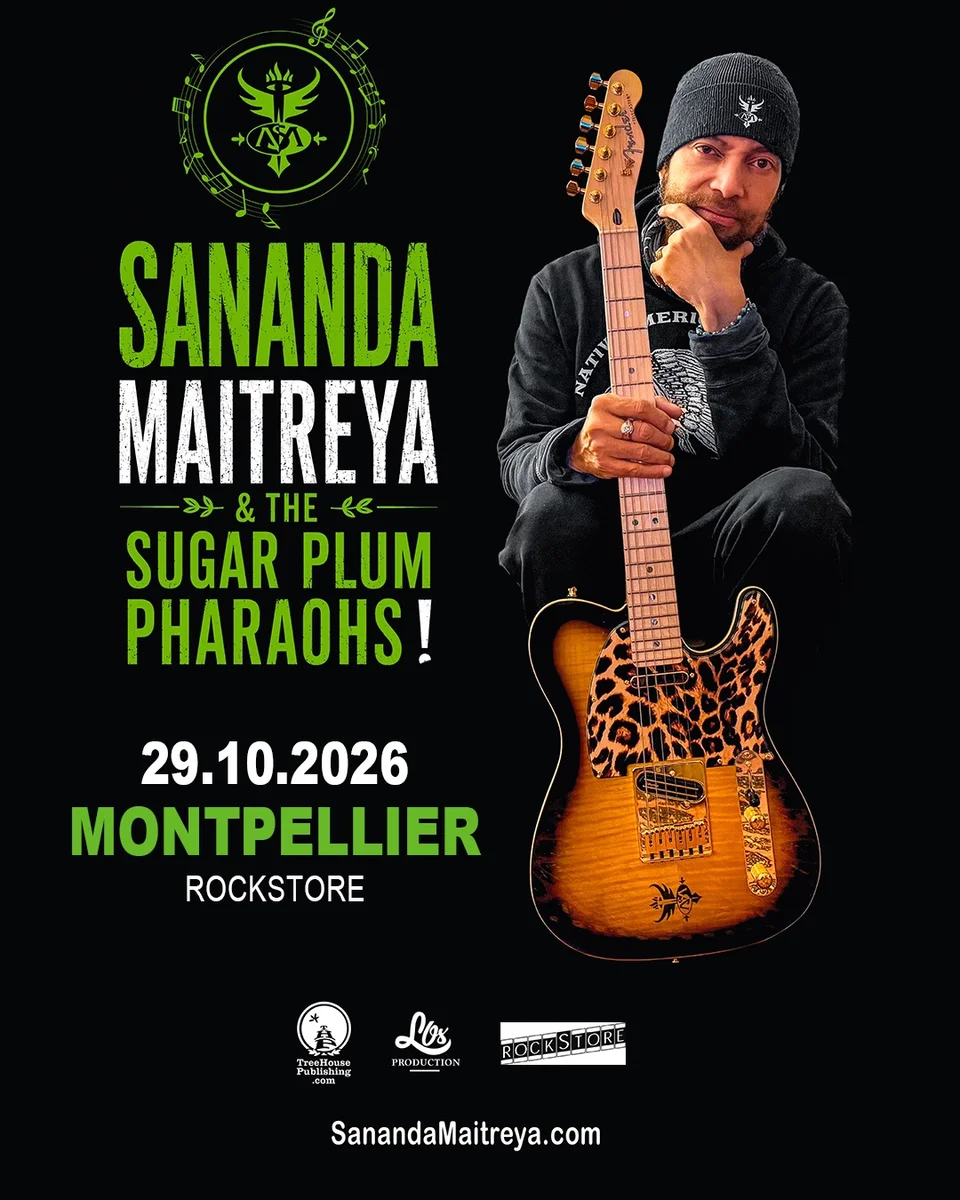 Sananda Maitreya & The Sugar Plum Pharaohs — Concierto en Montpellier