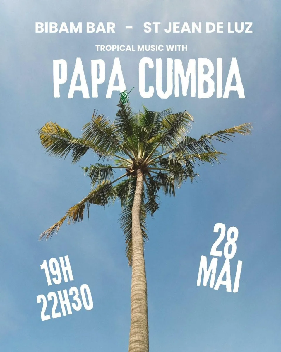 Soirée tropicale Cumbia avec Papa Cumbia au Bibam Bar (Saint-Jean-de-Luz)