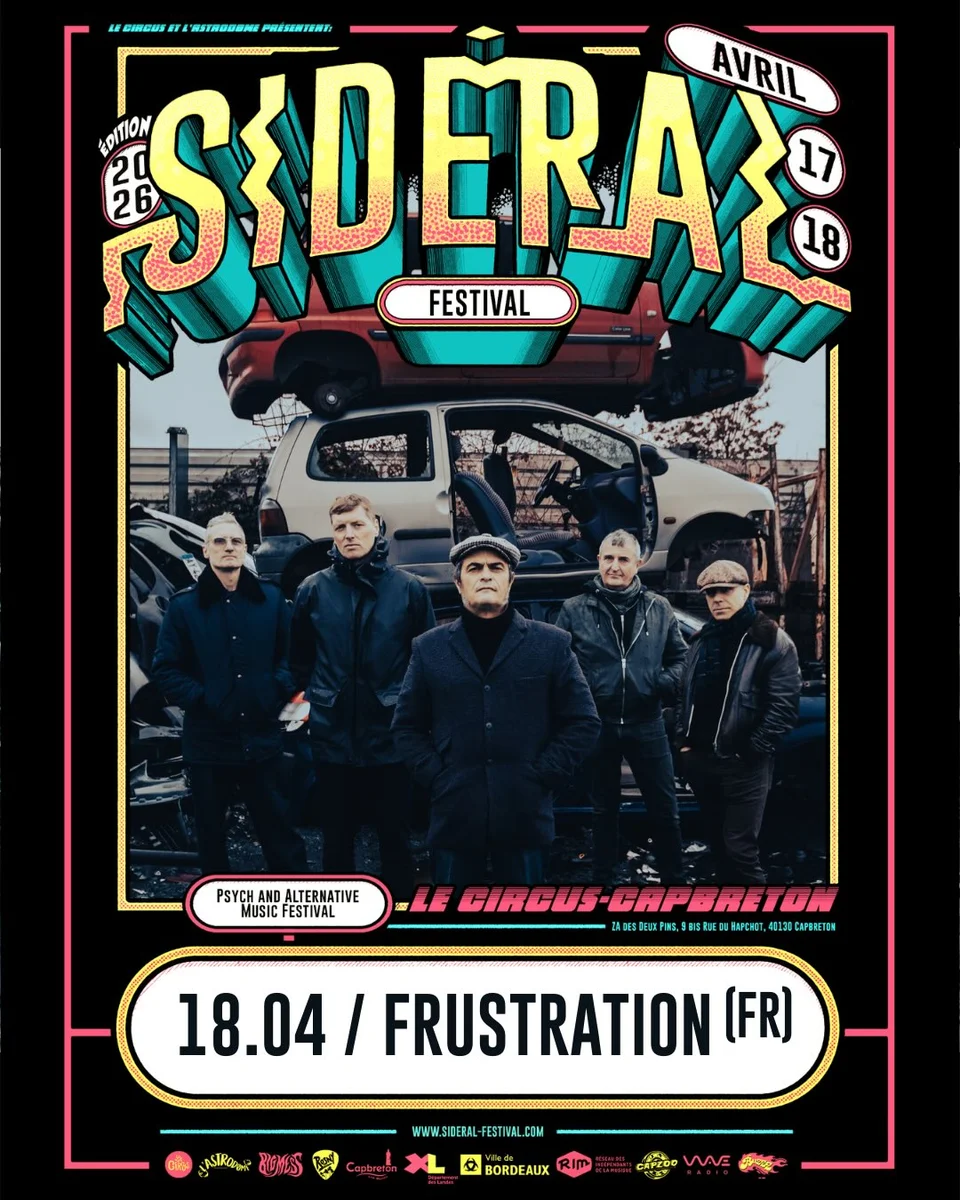 Frustration (FR) en concert au Sideral Festival 2026
